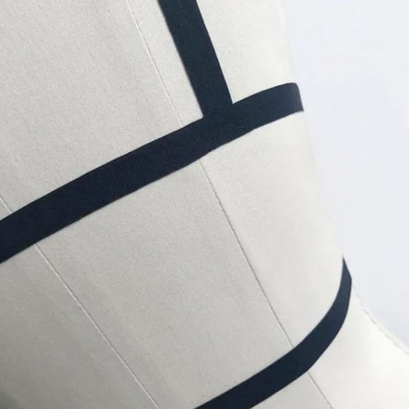 Strappy Elastic Pentagram Chest Harness Size Large - Picture 6 of 7